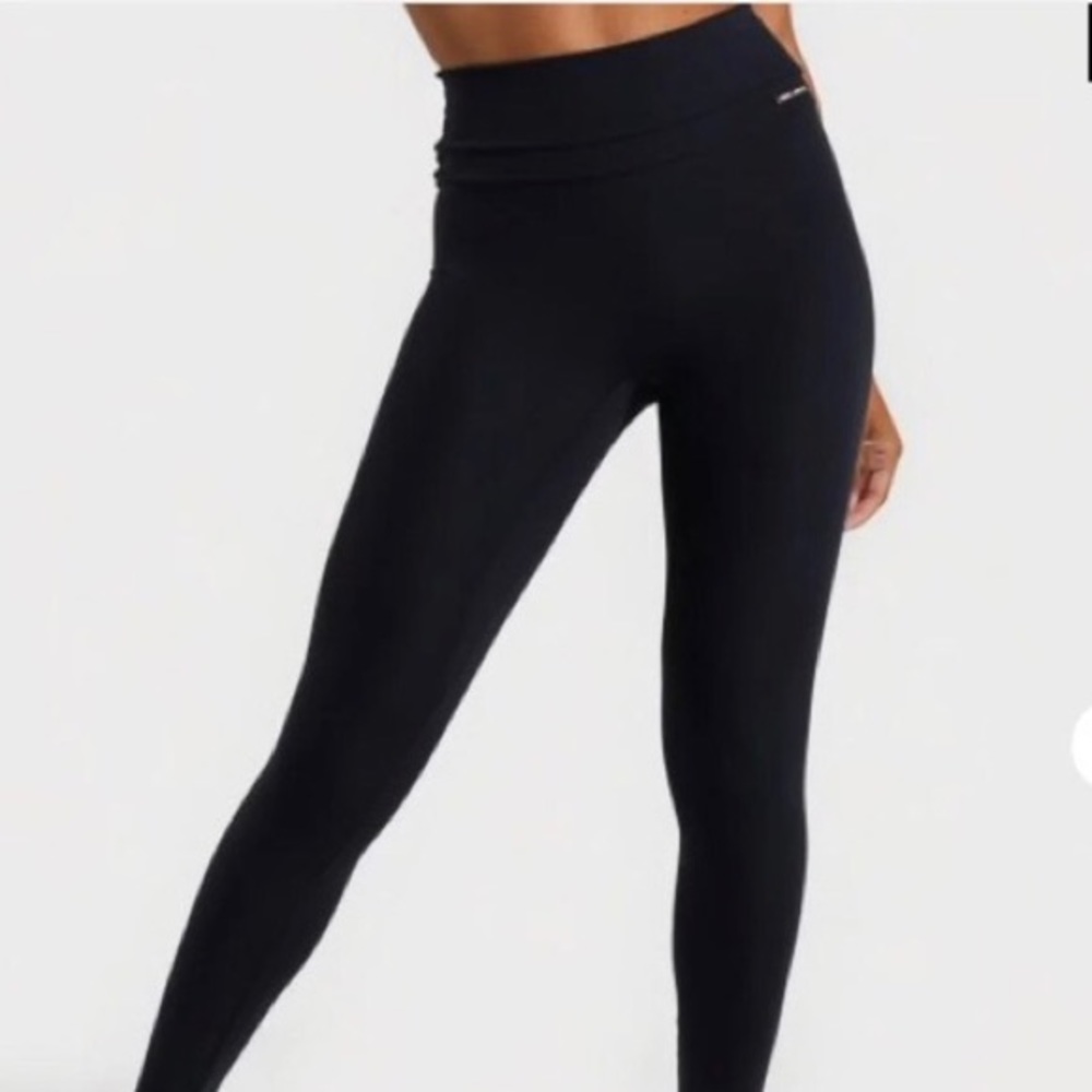 Gymshark x Whitney Simmons black high rise legging